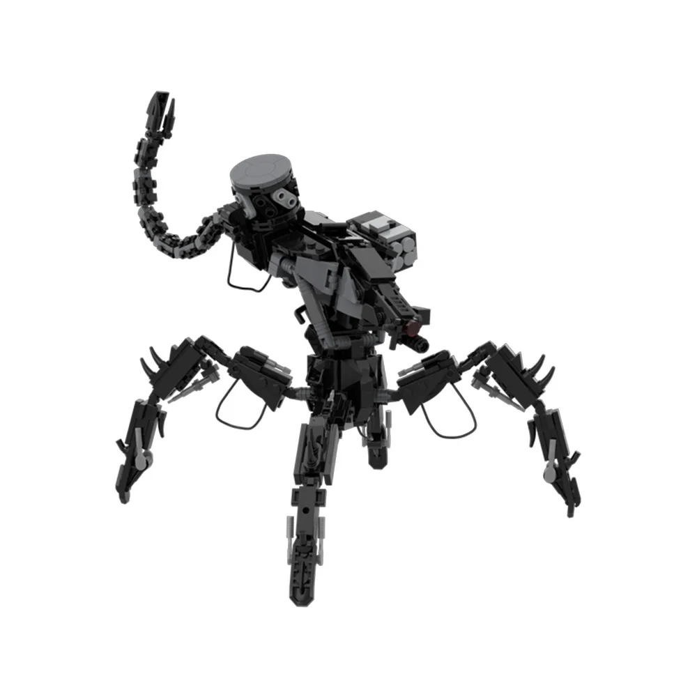 

MOC Horizoned Game Corruptor Mechanical Beast Model Building Blocks Scorpion Insect Reptile Fighting Mecha Brick Toy Kid Gift