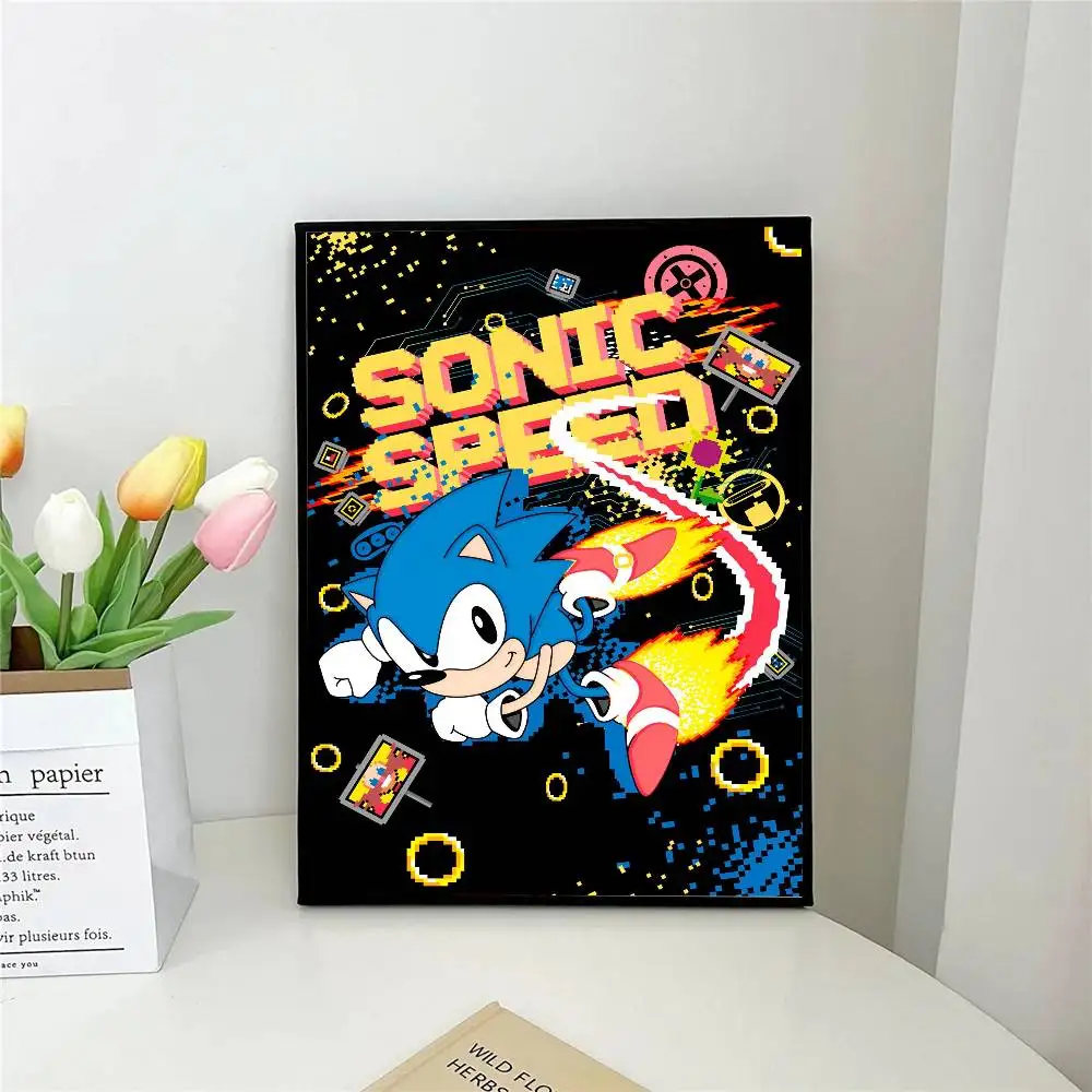 S-sonic-c Poster Self-adhesive Art Waterproof Paper Sticker Coffee House Bar Room Wall Decor