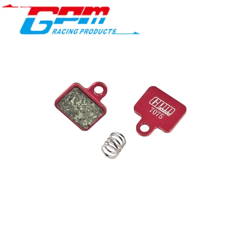 GPM MX035/SPN ALUMINUM 7075 AND INLAID FRICTION MATERIAL FRONT BRAKE PAD FOR LOSI 1/4 PROMOTO MX MOTORCYCLE RC Upgrade