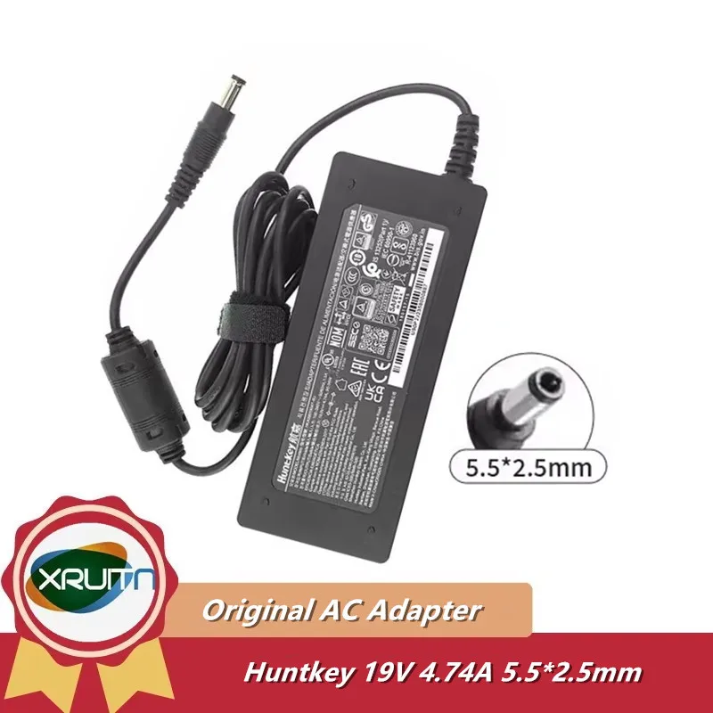 

HKA09019047-6U Genuine 19V 4.74A 90W AC Adapter For Huntkey HKA09019047-6D Intel NUC all in one Laptop Power Supply Charger