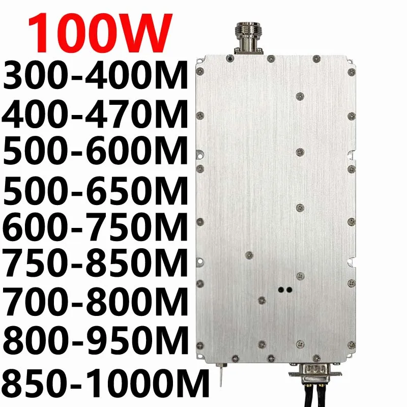 100W RF Module Power Amplifier 300-400MHZ400-470MHZ500-600MHZ500-650MHZ600-750MHZ750-850MHZ700-800MHZ800-950MHZ850-1000MHZcustom