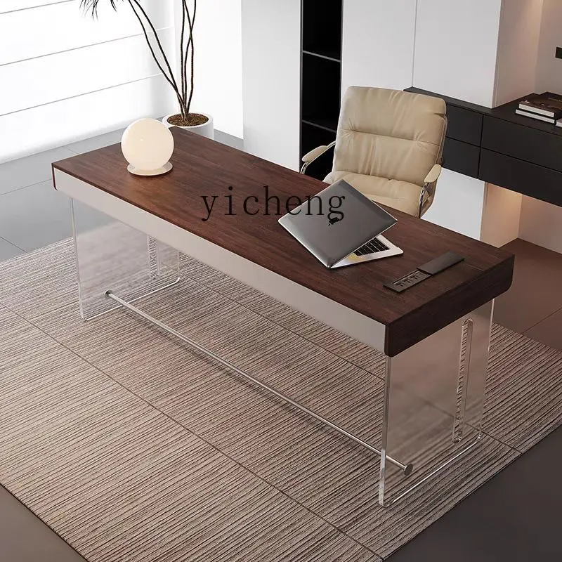 HYS floating desk modern simple light luxury study home dressing writing desk integrated table