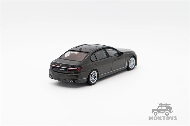 MINI GT 1:64 Alpina B7 xDrive Dravit Grey Metallic Diecast Model Car