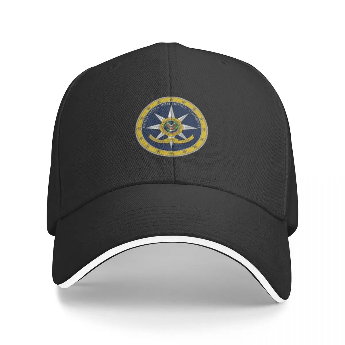 United States Intelligence Community Baseball Cap fishing hat Military Cap Man Sunscreen party Hat For Men Women's