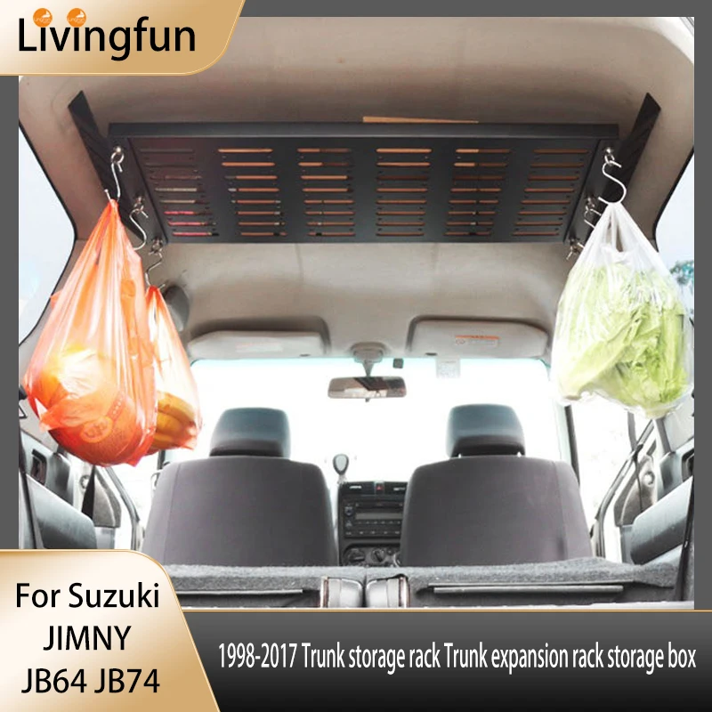 

For 1998 1999-2017 Suzuki JIMNY JB64 JB74 Trunk storage rack Trunk expansion rack storage box