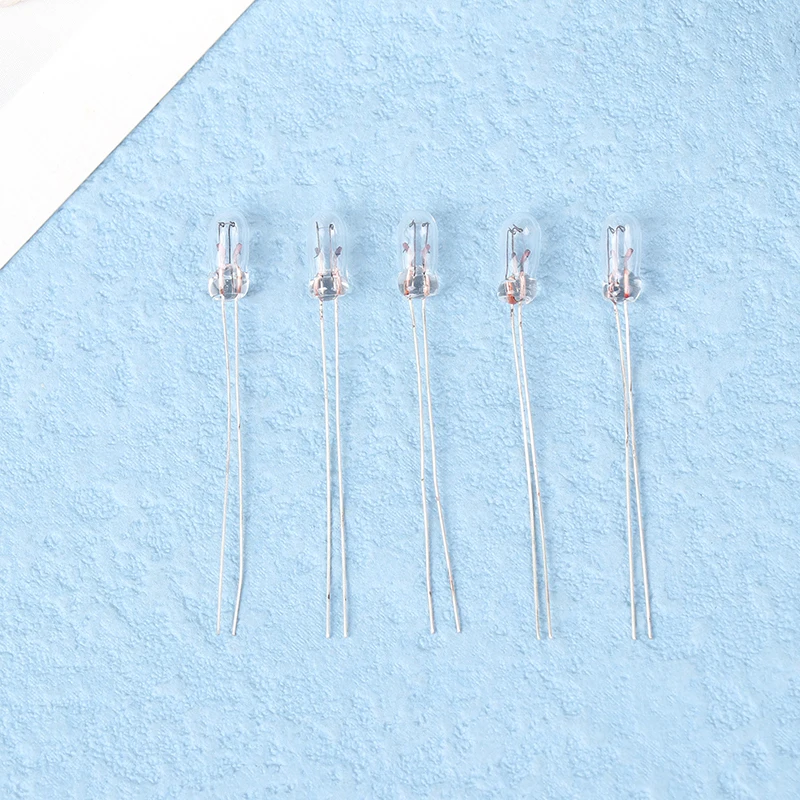 

10Pcs 12V Mini LED Dashboard Bulbs Universal Car Instrument Panel Indicator Interior Dash Light Replacement Lamp