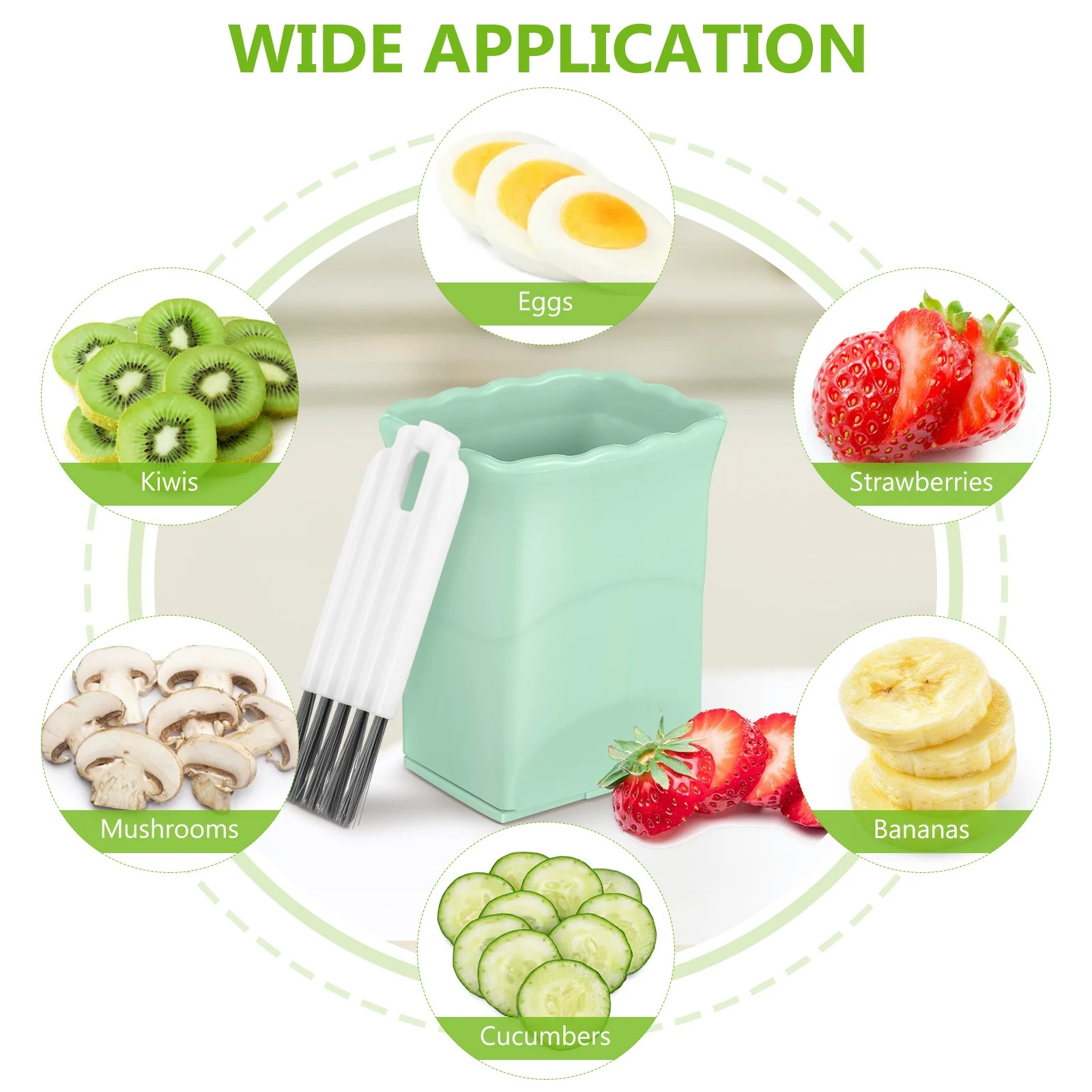 

Fruit Stainless Steel Vegetable Tool Kitchen Gadget Portable for Apple Carrot Potato Plastic Multifunctional
