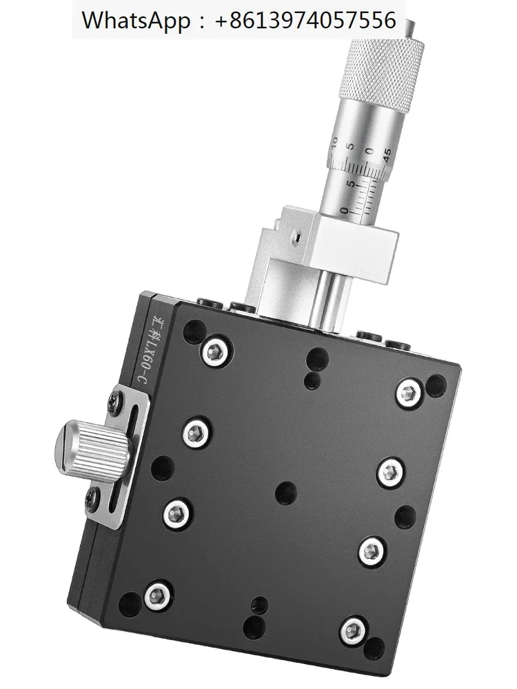 

X-axis displacement platform optical manual precision fine-tuning one-dimensional mobile translation slide LX40/60/80/90/125