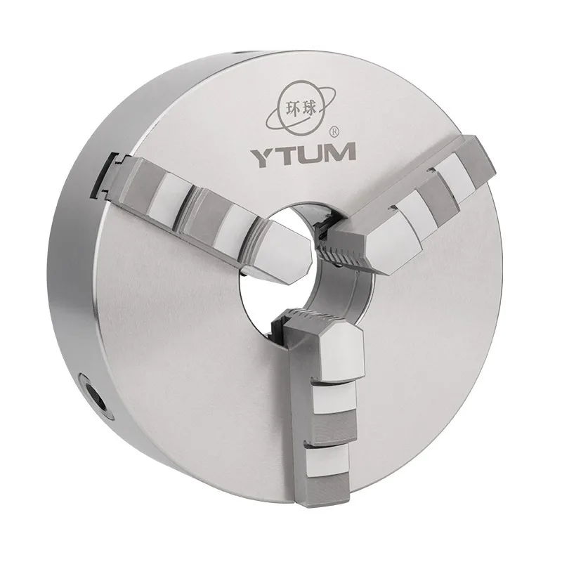 Three Jaws 3 Jaw K21-130 130MM Lathe Chuck Spindle Thread Chuck Flange Back Plate Base Adapter Chuck Self-Centering