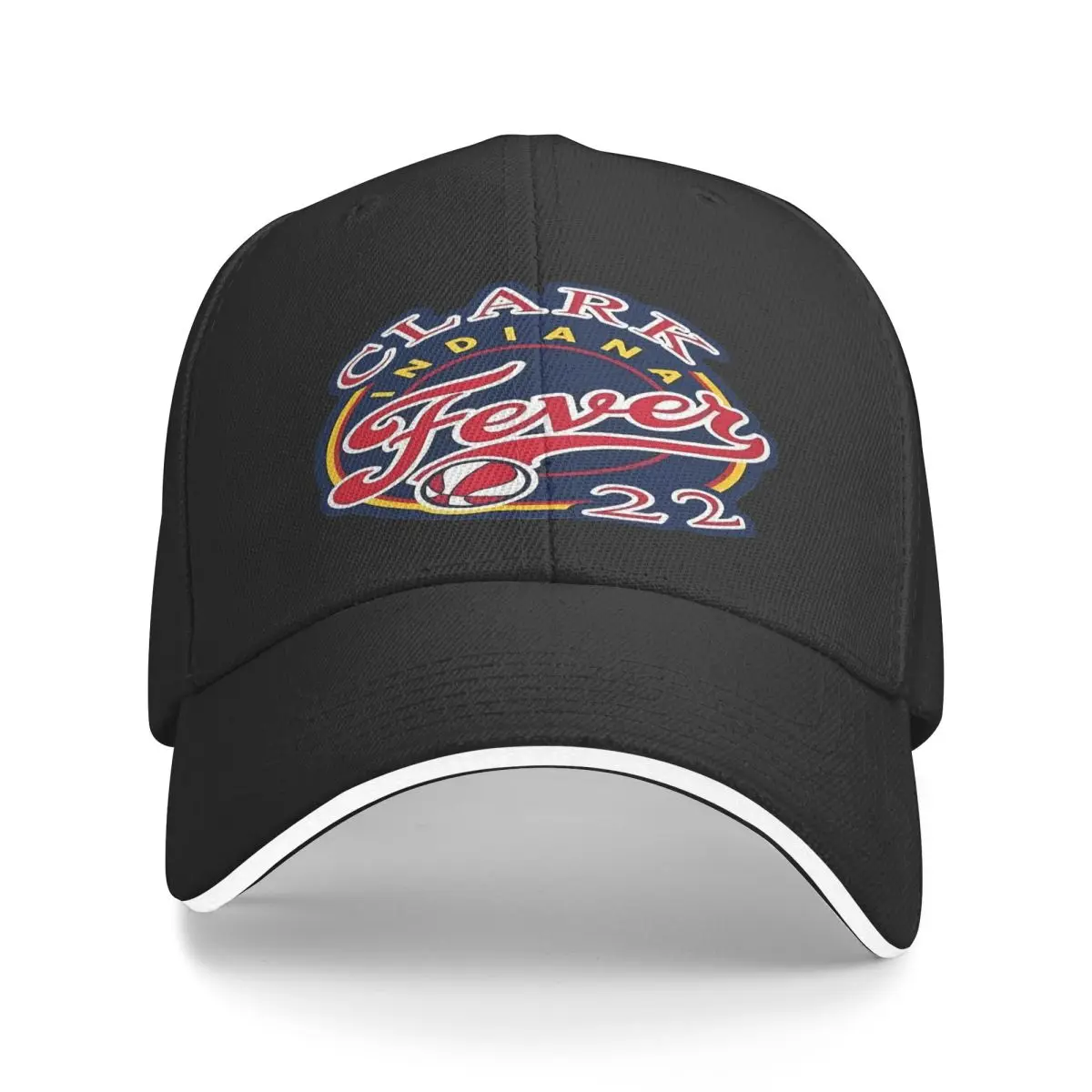 Clark 22 Indiana Fever Caitlin Clark Wnba Man Hat Mens Hats Women's Cap Caps For Men Summer 2024 Man Hat Baseball Cap