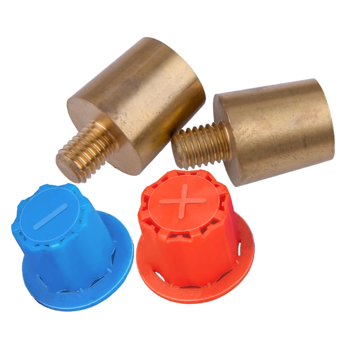 M8 Thread Cone Battery Pole Adapter Terminal Connector Fittings With Protect Covers New High Quality