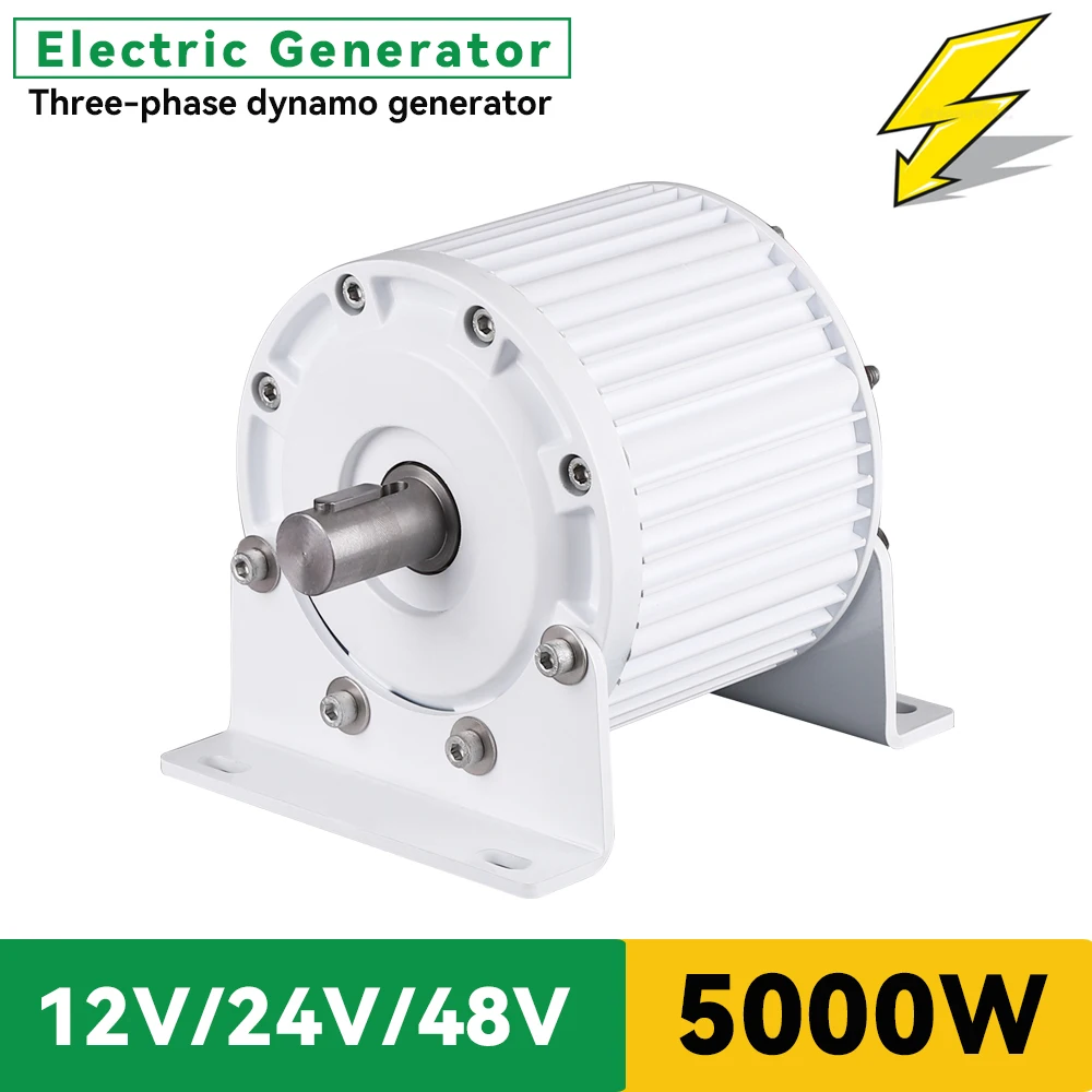 

5000W 2000W 3000W Electric Generator Windmills Water Turbine Gearless Permanent Magnet Generators Power 12V 24V 48V For Home Use