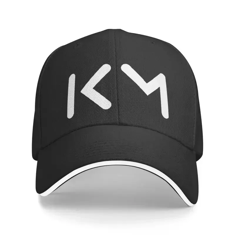 Gorra de béisbol de fútbol para hombre y mujer, gorro ajustable de moda KM Mbappes, ropa de calle deportiva para protección solar, Primavera