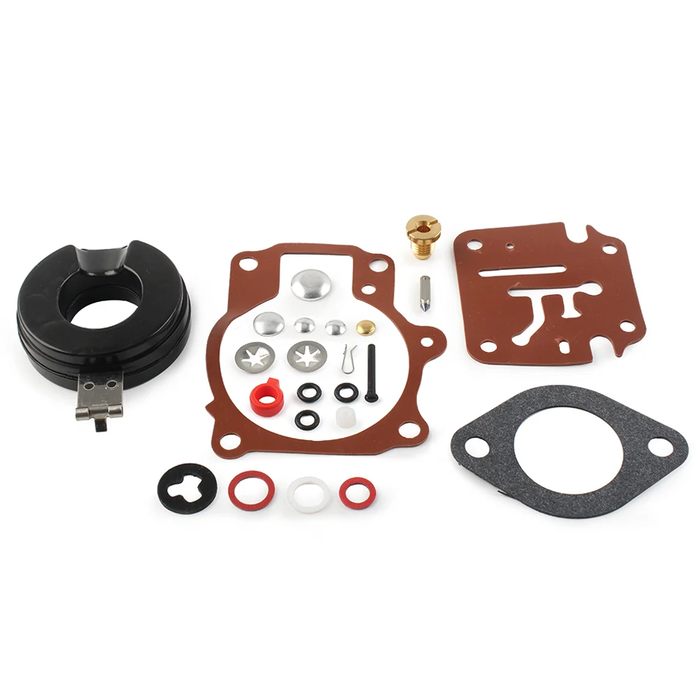 Carburetor Carb Rebuild Repair Kit For Johnson Evinrude 18 20 25 28 30 35 40 45 48 HP 396701 392061 398729 18-7222 18-7042