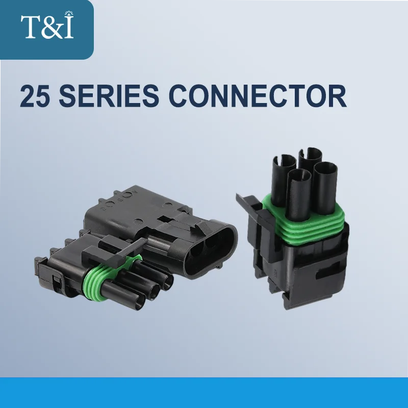 

2.5 Series Automobile Waterproof Connector 2P 12015792 12015793 High Current Harness Plug Terminal Sheath