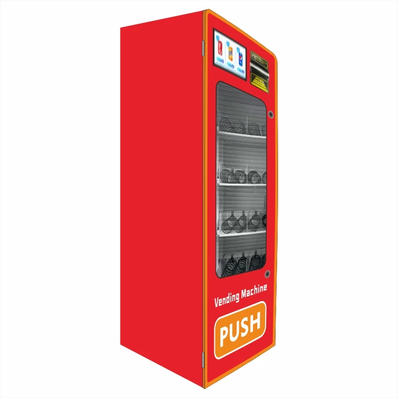 Hot Sale Small Touchscreen Vending Machine Selling Food Beverages SDK Coin Multiple Payment Methods Remote Monitoring Customized