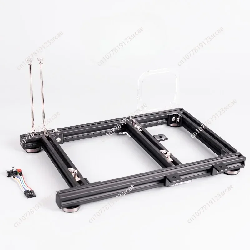 Test Bench Aluminum Alloy Computer Case Water Cooling Open Frame Overclock Air Case  Support Graphics Card