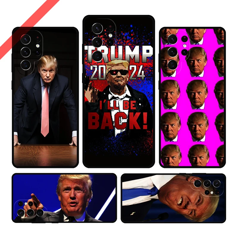 Usa Republican President Donald Trump Phone Case For Samsung S20 FE S21 S10 S23 Plus S24 S22 Ultra Coque Note20 S9 S8 Cover