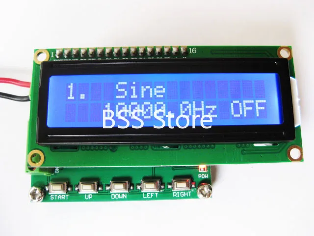 DDS720 DDS signal generator is stronger than m328 strong function generator 0.1hz~100khz module sensor