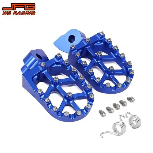 Motorcycle CNC Foot Pegs Rests Footpegs Footrests For Yamaha YZ65 YZ85 YZ125 YZ250 YZ 65 85 125 250 250F 125X 450F WR 250F 450F