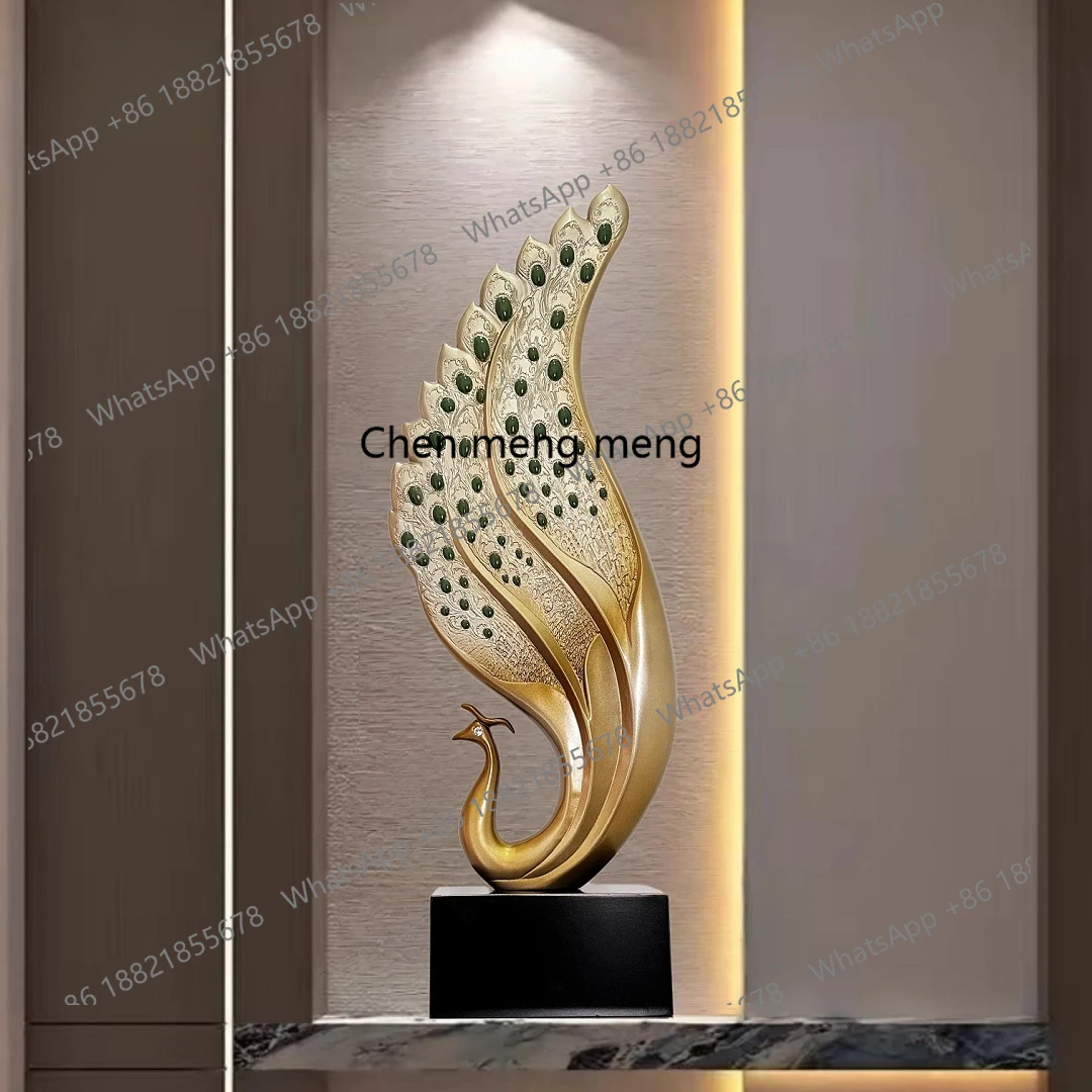 

Abstract sculpture ornament Modern simple living room entrance decoration