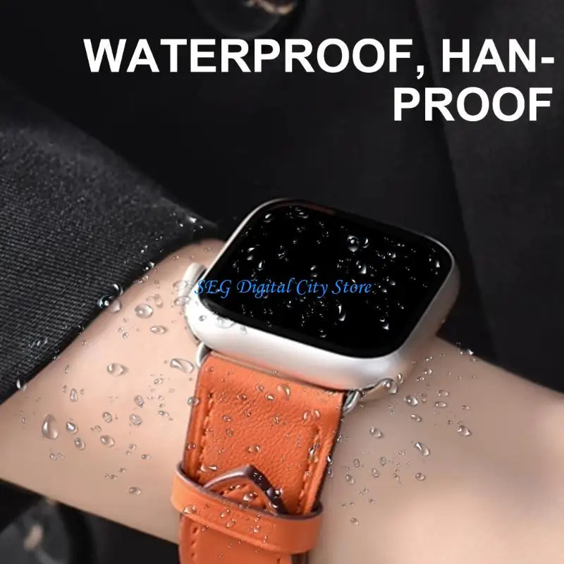 

U75B Leather 20mm Watch Band Watch Strap Leather Watch Strap for watch fit3