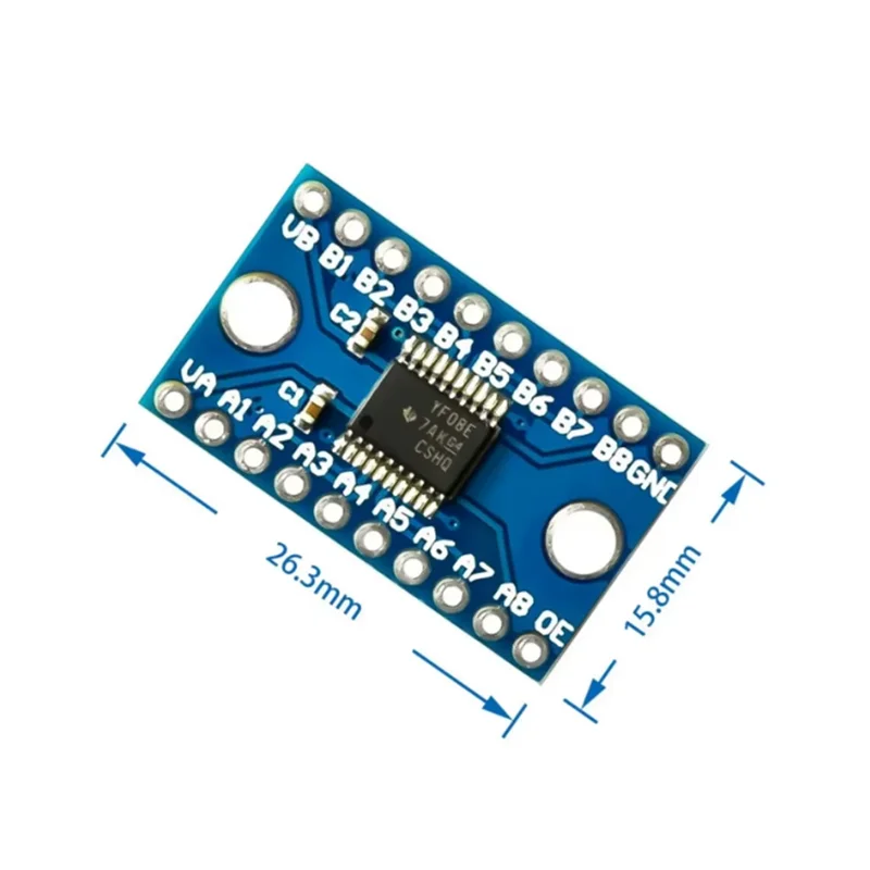 TXS0108E 8 Channel Logic Level Converter Module Bi-Directional High Speed Full Duplex Shifter 3.3V 5V for Arduino Raspberry Pi