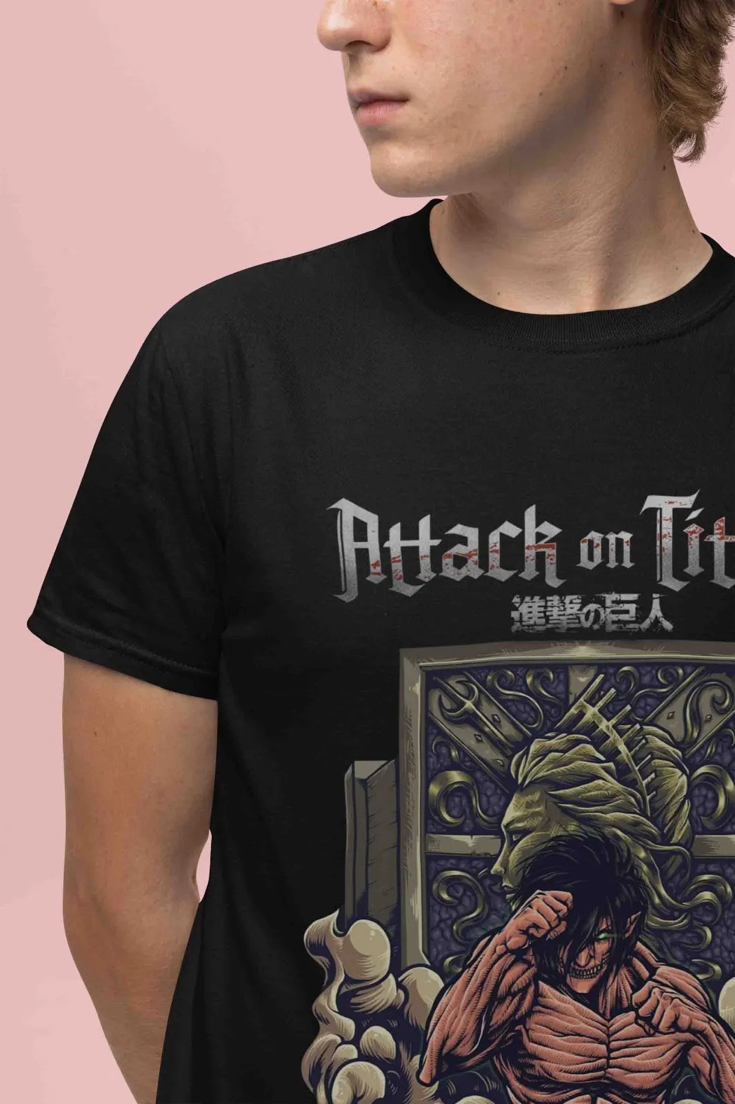 Attack On Titan Shirt Eren Yeager Tshirt AOT T-Shirt Anime Unisex Graphic Tee