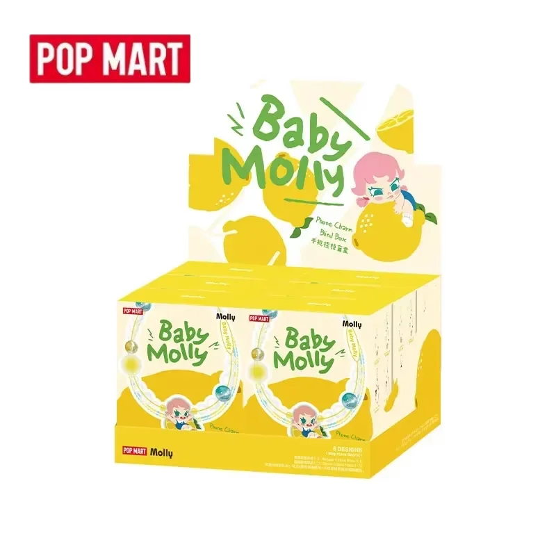 

POP MART Baby Molly Fruit Adds Fragrance Series Mobile Phone Chain Blind Box Mystery Box Guess Bag Toys Doll Cute Anime Figure