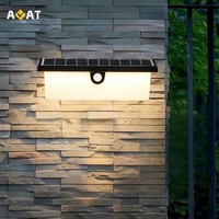 LED Motion Sensor Solar Lights Outdoor for Garden Outdoor Solar Lights Waterproof Solar Powered Led Outdoor Lighting Wall lamp