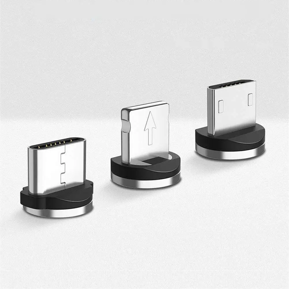 Магнитный адаптер USB-порта, зарядное устройство для iPhone, IOS, Android, USB-кабель типа C