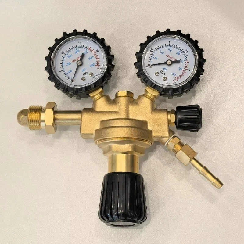 

Factory Support Full Brass Body Cylinder Regulator Italian Nitrogen Argon Carbon Dioxide Pressure Reducing Valve