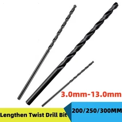 1PCS Length Twist Drill Bit Φ3/4/5/6/7/8/9/10/12/13*200/250/300MM High Speed Steel