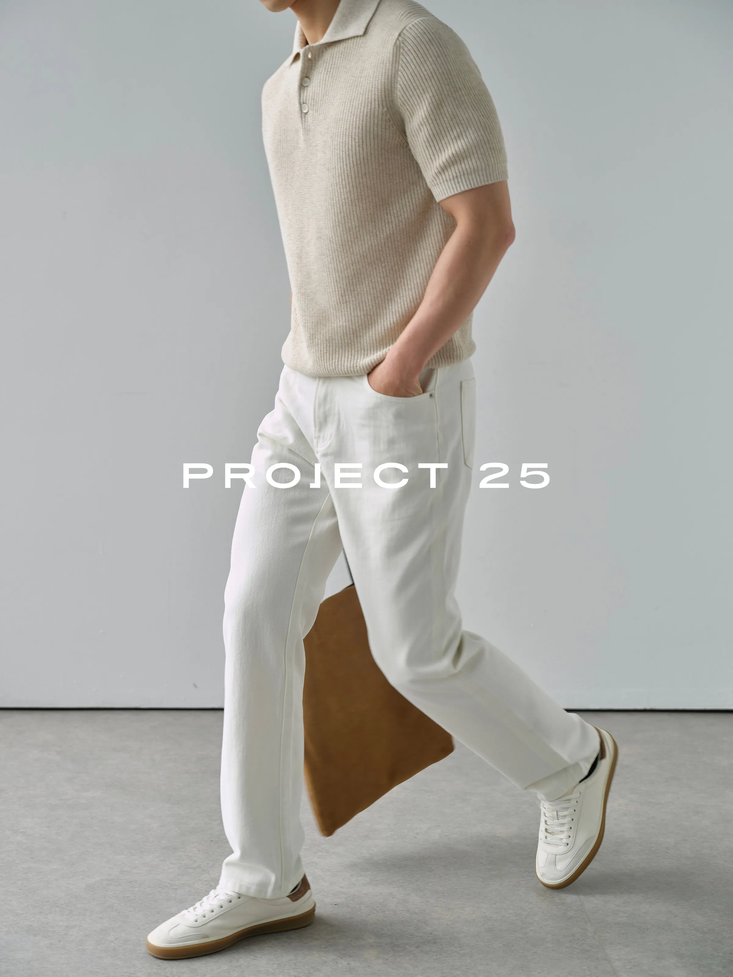 PROJECT 25 Men Linen Old Money Style Relaxed Breathable Fishbone Knit Lapel Short Sleeve Casual Polo Summer Fashion Daily Tops