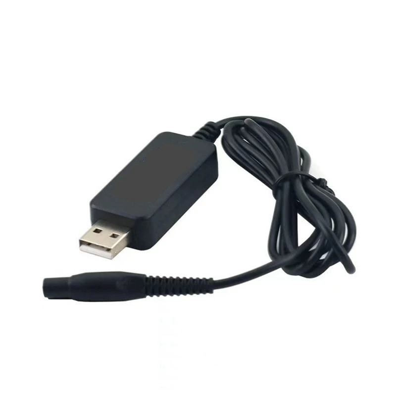 5ชิ้นสายไฟที่ชาร์จเครื่องโกนหนวด A00390 4.3V สายชาร์จ USB 70MA สำหรับ RQ310 RQ330 S300 S1203 S1010 S510