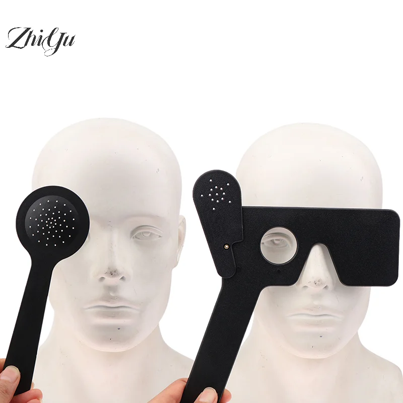 

Очки для проверки зрения и оптометрии, ложка для глаз, линейка для регулировки зрения, окклюдер с несколькими отверстиями, повязка на глаз