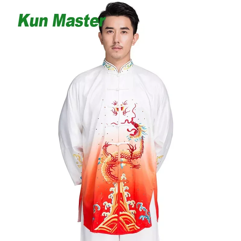 

Competition Performance Tai Chi Clothes Wushu Clothing Kung Fu Dress Martial Art Uniform Embroidery Free Shipping 2022 New Style