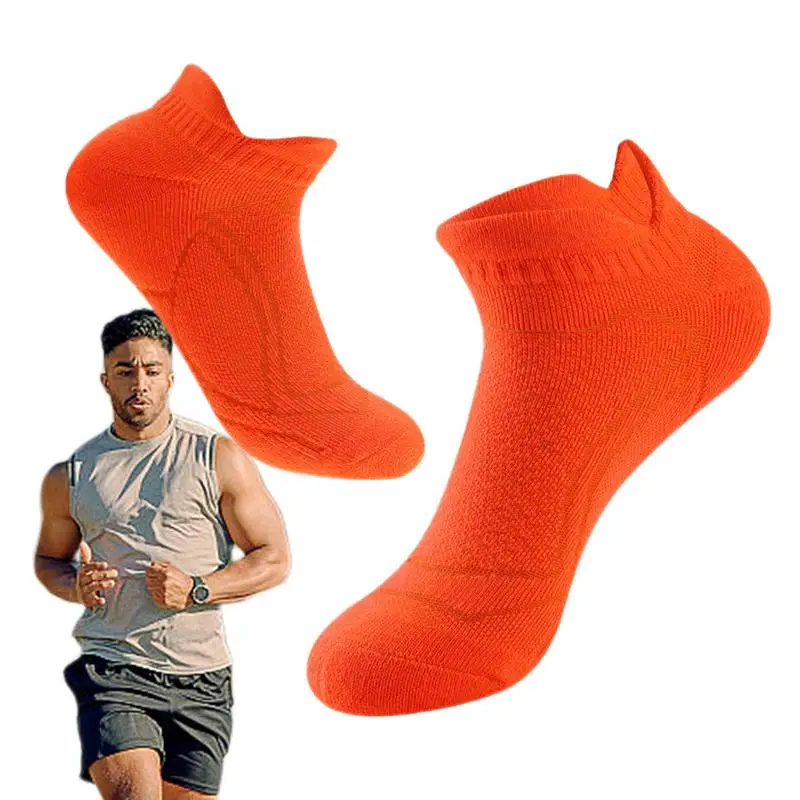 Ankle Compression Sock Low Cut Compression Running Sock Anti-Blister Comfort Ankle Support Breathable No Show Socks Soft