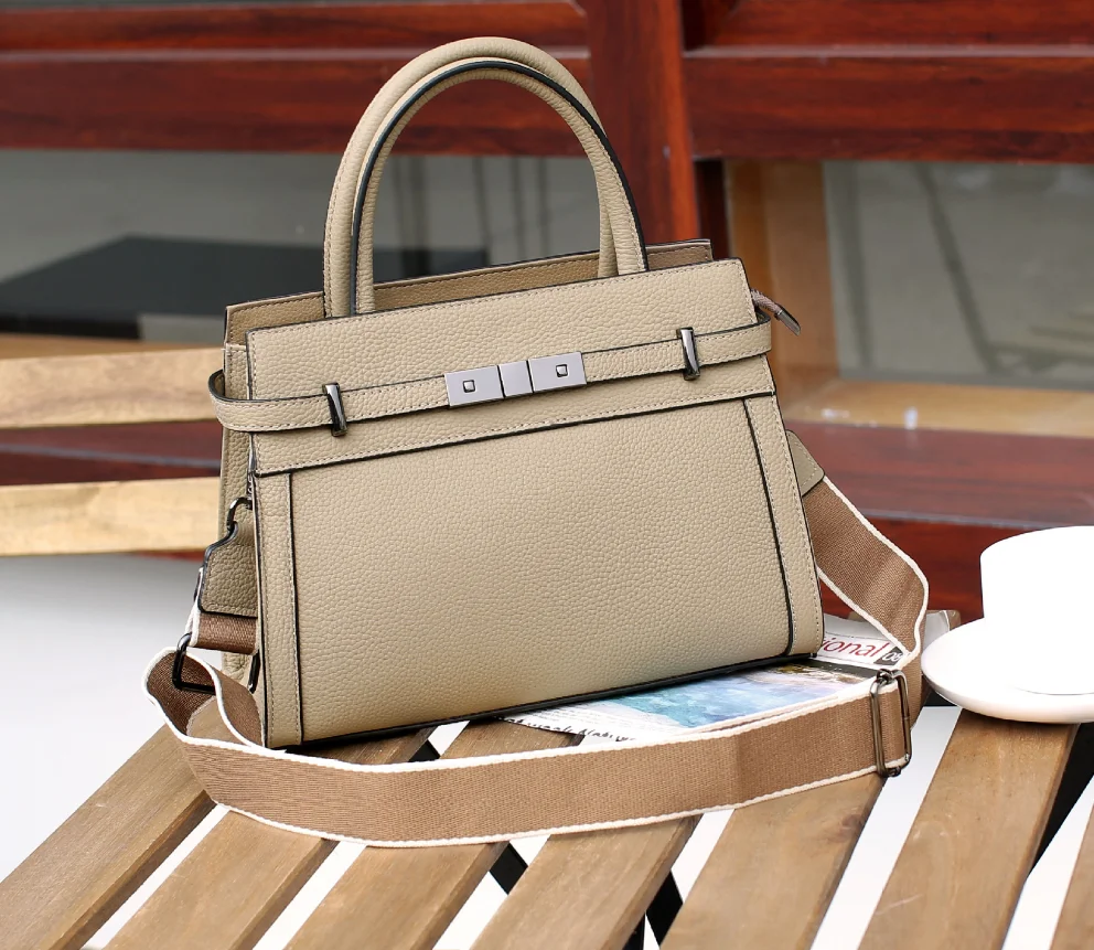 

casual tote handbag women luxury bucket shoulder bag vintage genuine leather office shopping slant bag Large capacity bag