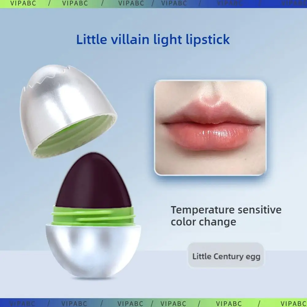 Cheese Egg Warm Color Lip Balm Lipstick Long Lasting Care Moisturizing Makeup Nourish Cosmetics Lips Plumper Lip Hygienic M5T0