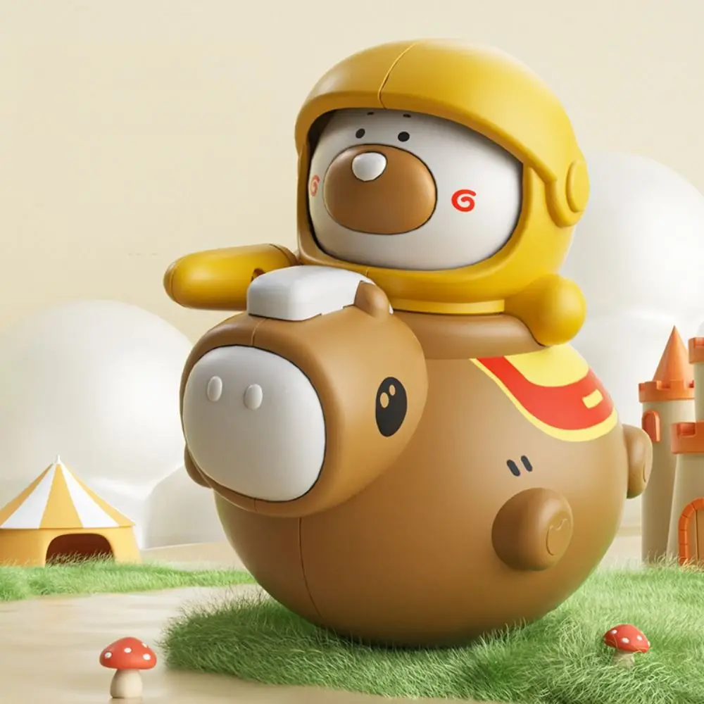 Lindo artesanía colección de vasos de caballero caballero mecedora hecha a mano Mini vaso de caballero para bebés niños niñas niños