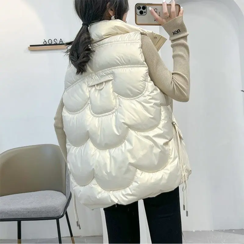 2023 Spring and Autumn Korean Edition New Exquisite Down Cotton Short INS Women's Horse Jacket Fashion Coat Trend