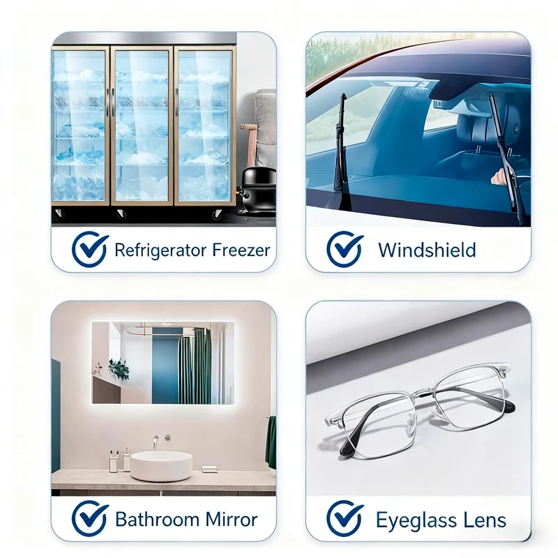 بخاخ زجاجي مضاد للضباب سعة 100 مل - مساعد في القيادة في الطقس البارد، يضمن رؤية واضحة، والسلامة على الطرق المبللة، وصيغة سريعة الجفاف #6