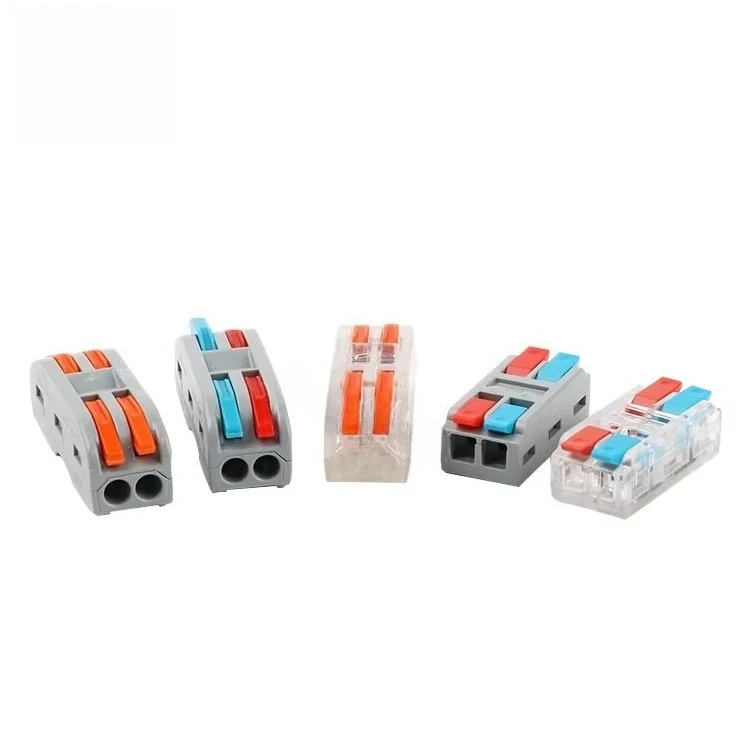 Quick connection terminal, solderless wire connector, 2-position SPL-2 parallel connector, butt connector, CH-2 quick connector