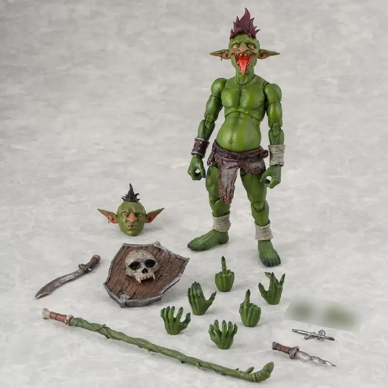 

В наличии: Коллекционная фигурка Hopdo Toys Mohawk Goblin Tribe, масштаб 1/12, предварительно окрашенная, готовая к использованию, для декора рабочего стола