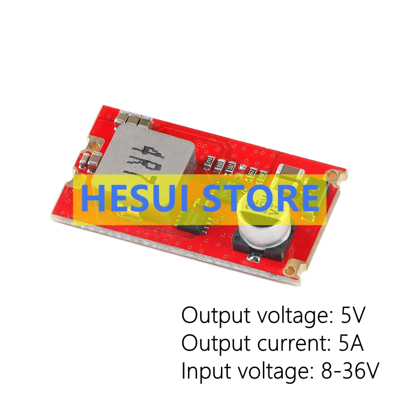 DC-DC step-down power module 6V-36V to 5V 5A/12V 5A large current synchronous rectifier and voltage stabilizer