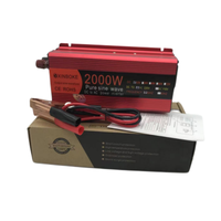 Pure sine wave inverter DC12V/24V to AC220V 50Hz 1000W/2000W/2200W/3000W transformer portable power pack converter solar inverte