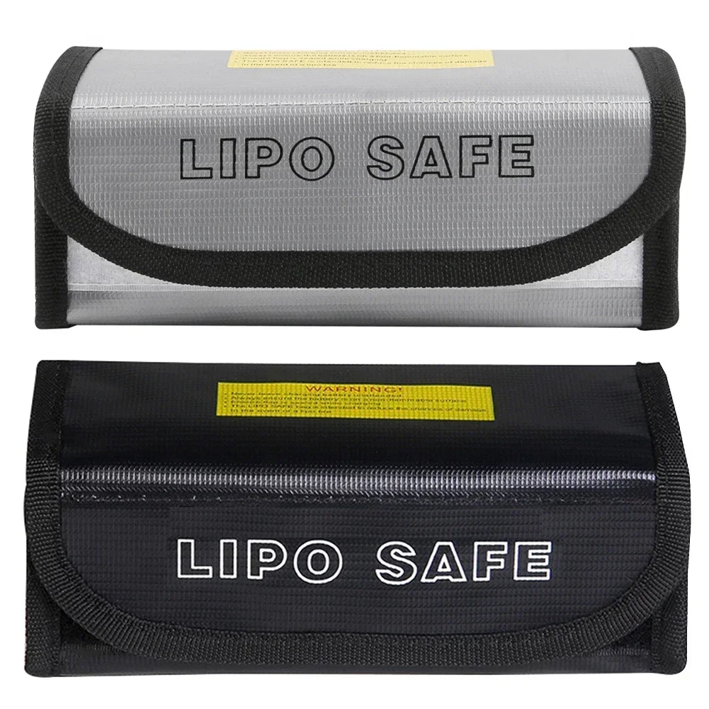 185x75x60mm Fireproof Bag Rc LiPo Battery Portable Explosion-Proof Safety Bag Safe Guard Charge Sack