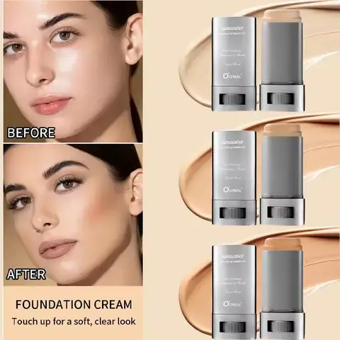 Bilashmart Face Foundation Contour Stick Long Lasting Waterproof Brighten Skin Concealer Pen Nose Contour Cream Contouring Beauty Makeup