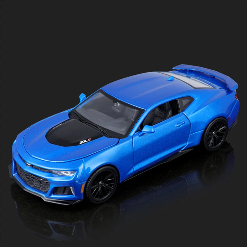 Maisto 1:24 2017 Chevrolet Camaro ZL1 lega modello di auto sportiva diecast metallo auto da corsa veicoli modello simulazione giocattoli per bambini regali